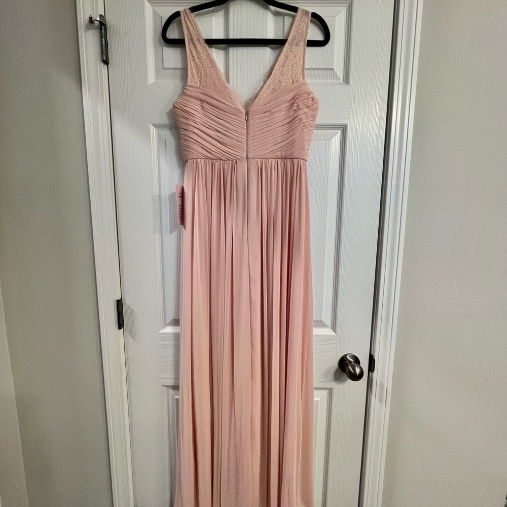 NWT BHLDN Nouvelle Fleur Blush Bridesmaid Dress - Picture 6 of 11